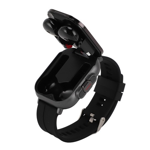 Montre Connectée avec Écouteurs 2,01 Pouces Écran Bracelet Silicone Smartwatch Sans Fil H AP9 - Photo 5/24