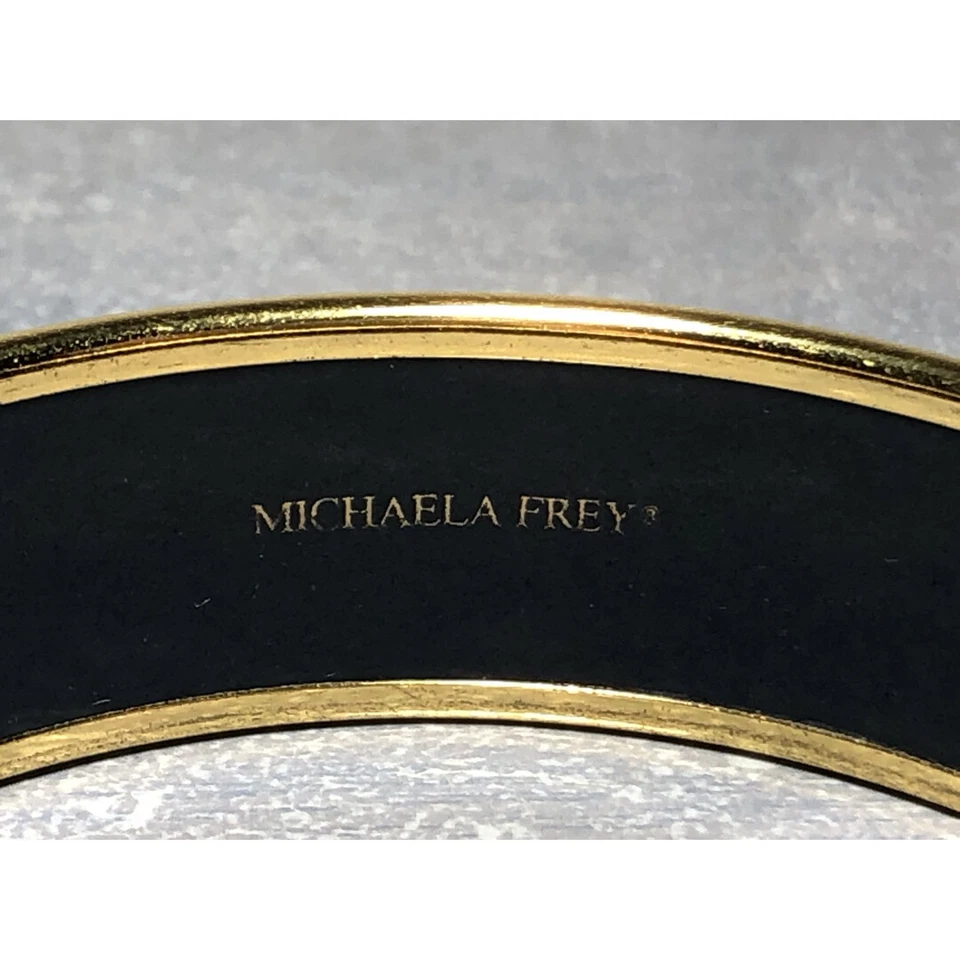 MICHAELA FREY Bangle gold All-over Pattern Bracelet Michaela Frey Bracelet - Image 3 of 4