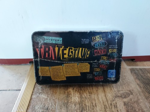 Tritective The 3-letter Mystery Word Game Age 10+ Factory Sealed Tin Educational - Picture 2 of 8