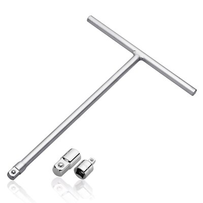 ¨ 01135A 3/8-Zoll-T-Griff-Schraubenschlüssel mit langer Reichweite | Chrom-Va...