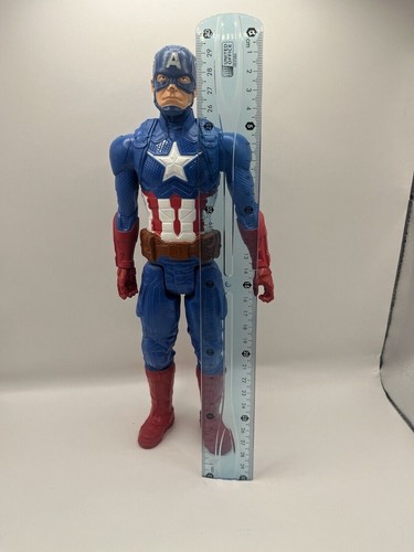 Marvel Captain America Giocattolo 12” 30cm Action Figure 2018 Giocattoli da Collezione - Foto 10 di 10