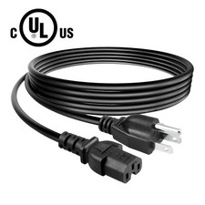 UL 6ft 16AWG 125V 13A Notched AC Power Cord Cable For Cisco 37-1132-01 3-Prong