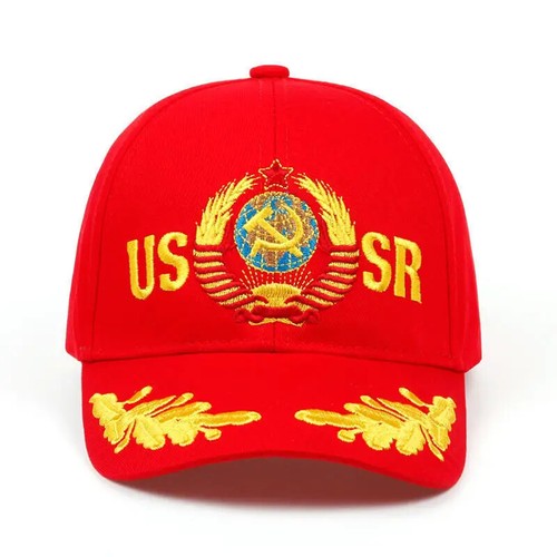 CCCP USSR Berretto da Baseball Cotone Emblema Nazionale Russo Ricamo Snapback... - Foto 9 di 28
