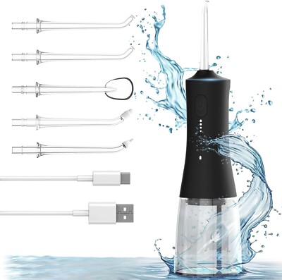 AIRROBO Water Flosser  Cordless Portable Oral Irrigator 2000mAh IPX7