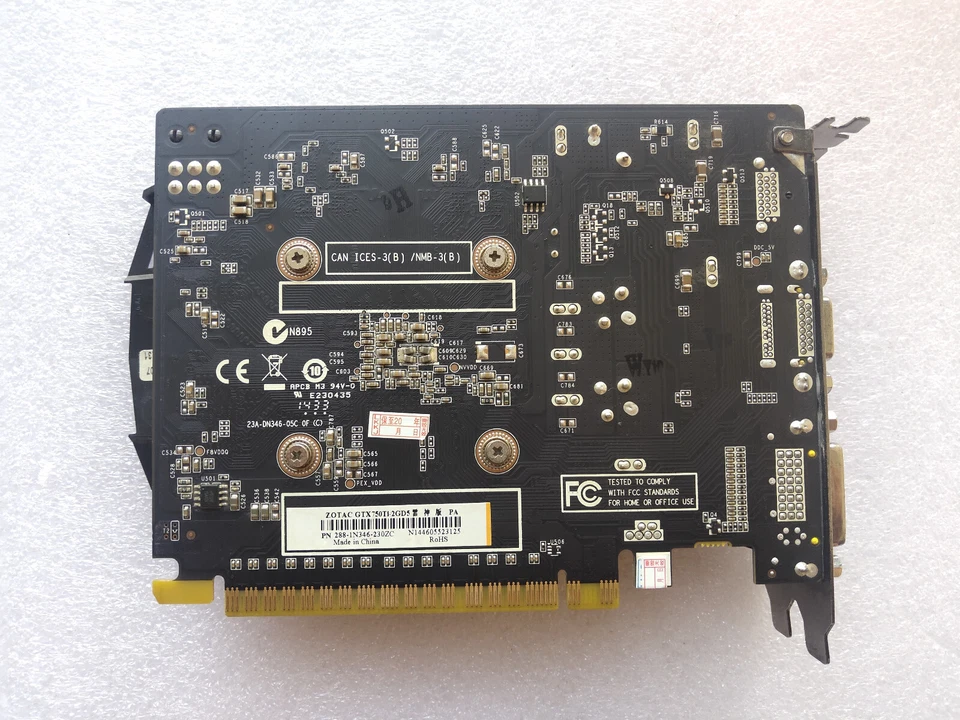 ZOTAC NVIDIA GeForce GTX750Ti 2GB 640SP GDDR5 Graphics Video Card VGA DVI HDMI - Image 2 of 4