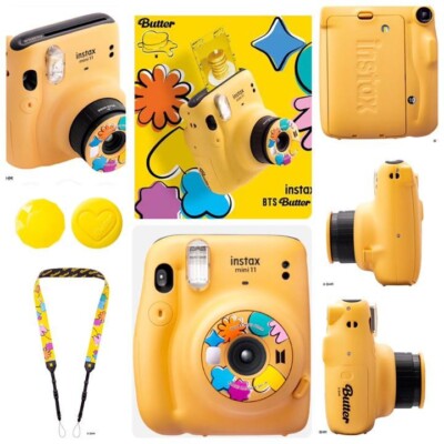 BTS FUJIFILM Collaboration Instax Mini 11 Butter Version