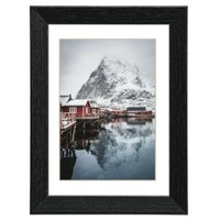 Bilderrahmen Aus Holz \Oslo\", Schwarz, 13 X 18 Cm"