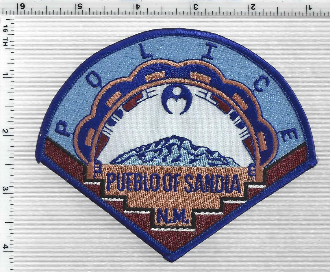 Pueblo of Sandia Police (New Mexico) 2nd Issue Shoulder Patch eBay