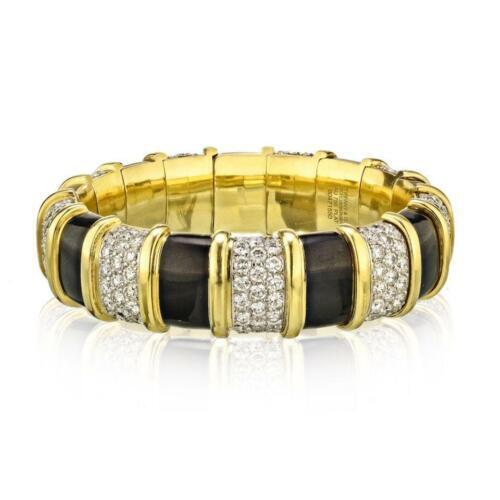 18k Yellow Gold Please Return to Tiffany Diamond Bracelet 18k Yellow Gold Please Return to Tiffany Diamond Bracelet