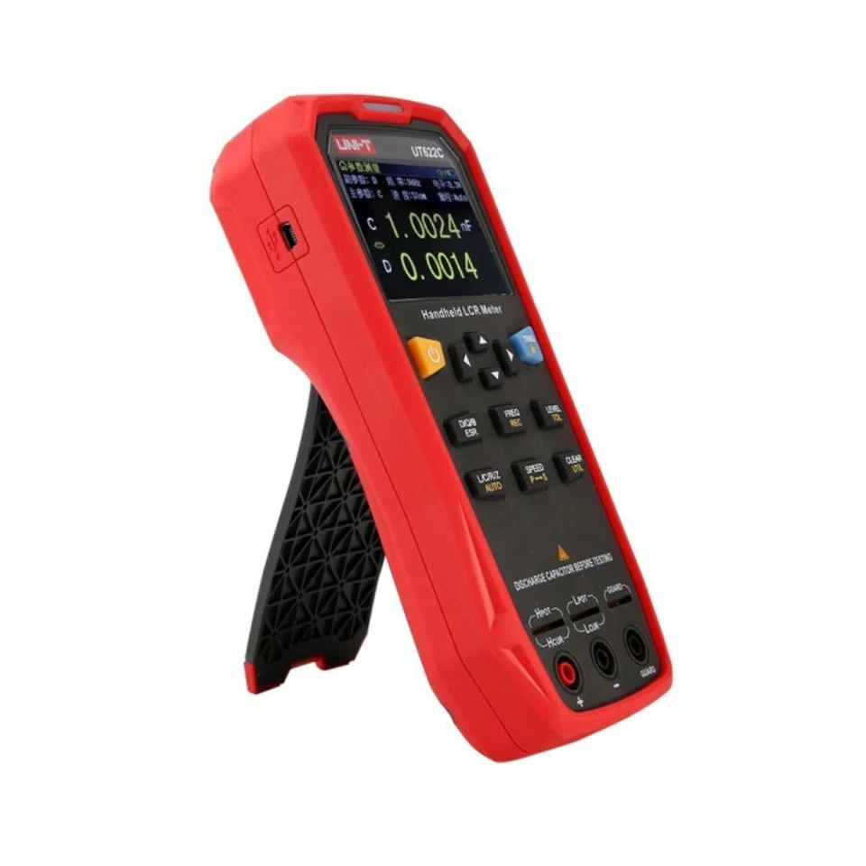 UNI-T Digitales LCR-Messgerät UT622C, 0.1% Genauigkeit 100kHz 99999 Anzeige Zähl - Bild 3 von 4
