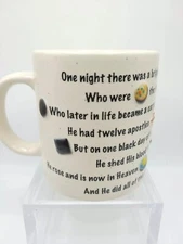 Birth Of Jesus Coffee Mug Christian Pictorial Storyline Cup 14oz