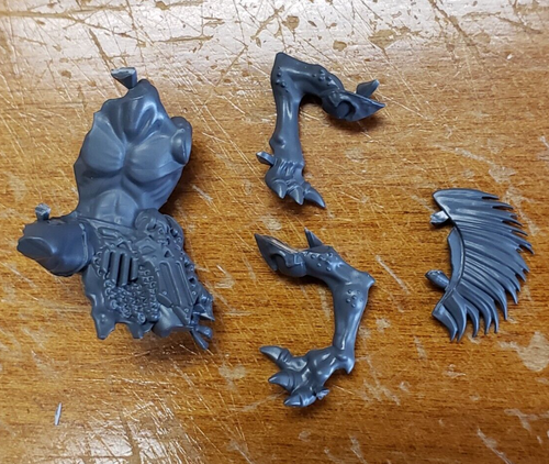 Warhammer Blades of Khorne Bits Bloodmaster Bloodletter Herald Torso & Legs - Picture 3 of 3