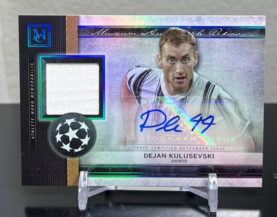 2020-2021 Topps Museum Collection Relics Dejan Kulusevski Patch 