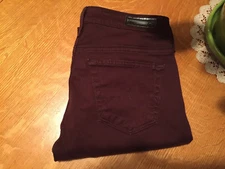 AG ADRIANO GOLDSCHMIED STILT CIGARETTE LEG JEANS 24 X 29 NICE!