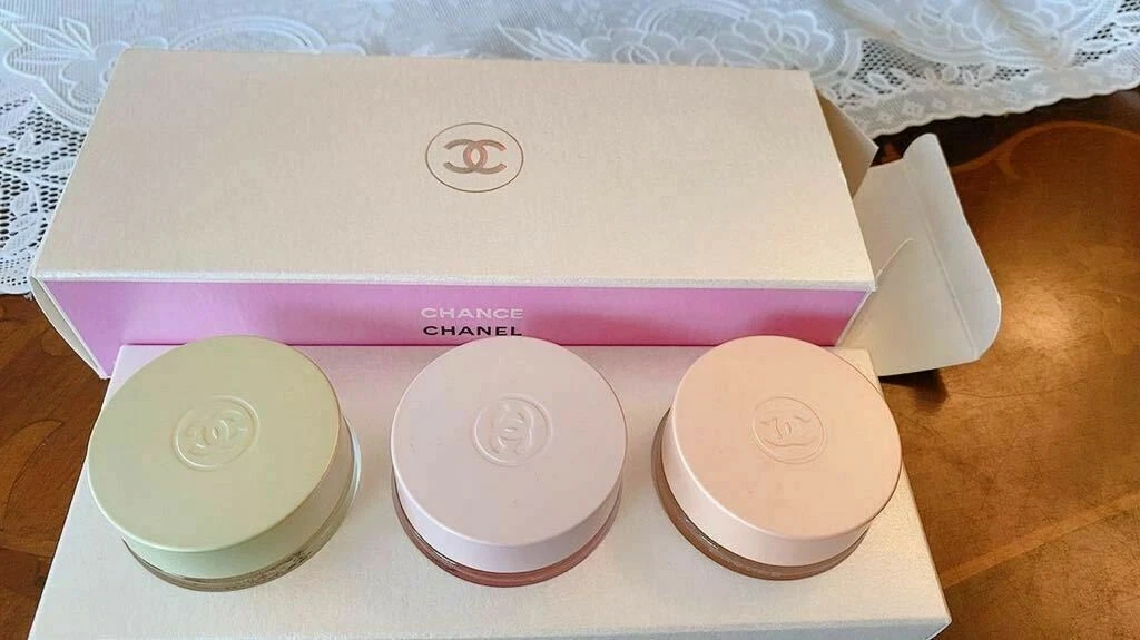 CHANEL Chance body cream Shimmering gel trio Set (5g×3) Fragrance