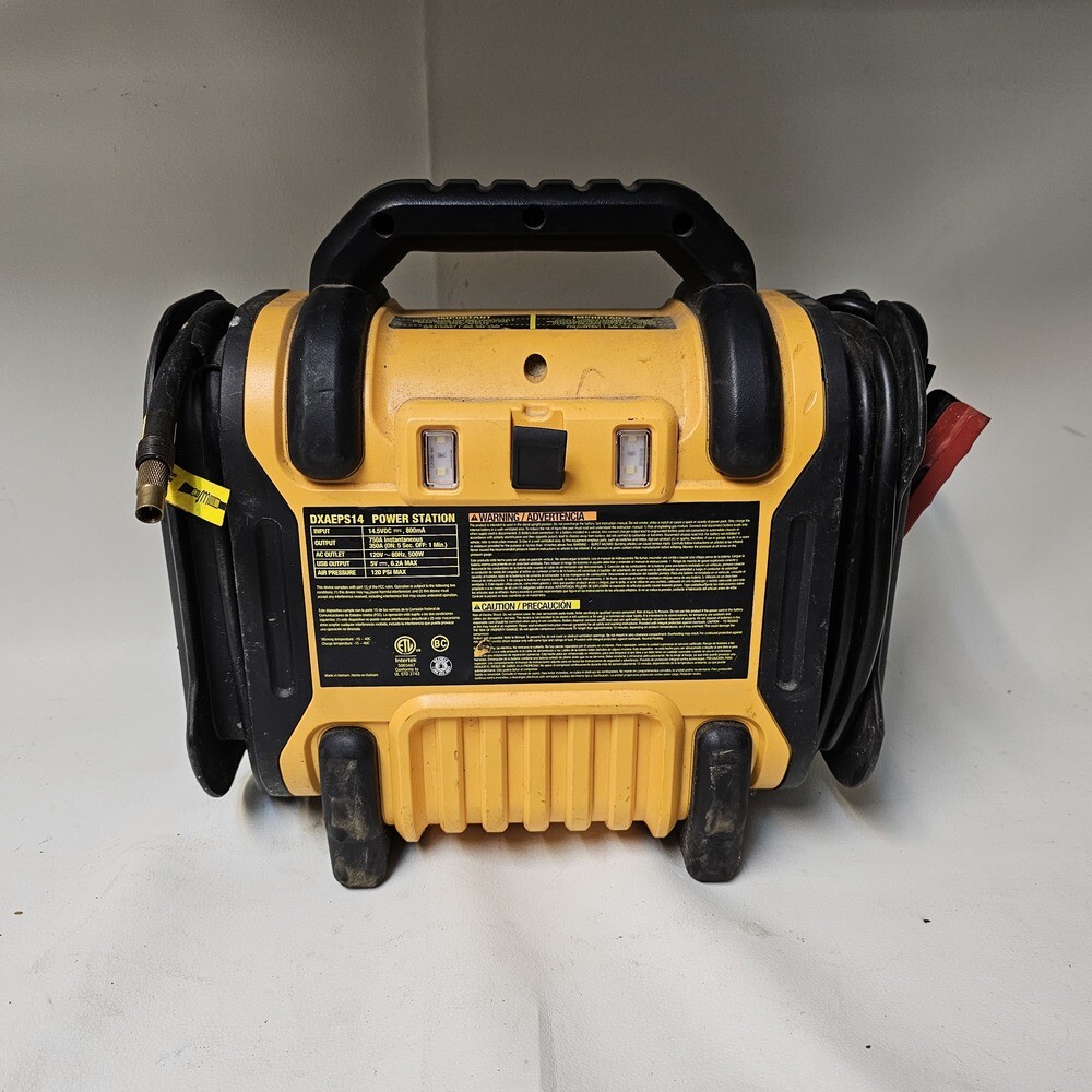 DEWALT DXAEPS14 1600 Peak Battery Amp 12V Automotive Jump Starter/Power