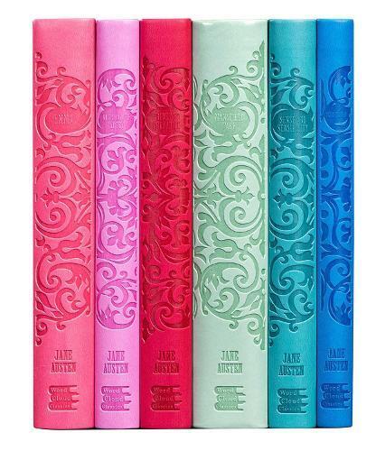 Thumbnail - Jane Austen Jane Austen Boxed Set (taschenbuch) Word Cloud Classics