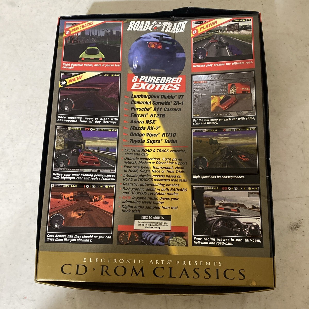 The Need for Speed Special Edition CD-ROM Classics BIG BOX PC 1997