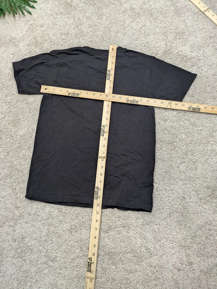 Camisa Vans Off the Wall Para Hombres S Pequeña Arco Iris Negra Crew Algodón Patineta Foto 4 de 4