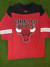 90s Chicago Bulls - Double Sided - Vintage NBA 3/4 Sleeve XL 