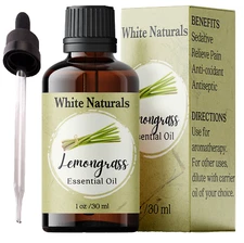Lemongrass Essential Oil Pure and Natural Undiluted Premium Therapeutic Grade