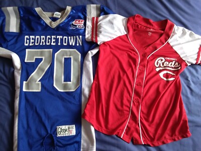 GeorgeTown Gators & Cincinnati Reds - NCAA NFL Trikots - Jugend Small/Medium