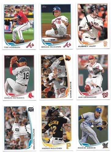 2013 Topps Baseball Trading Cards  / You Choose #s 1 - 250 / mb2 - Picture 11 of 217