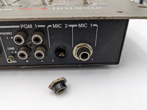 RARO Stanton-Vestax PMC 610 Mixer DJ stereo professionale NON TESTATO senza alimentatore - Foto 7 di 10