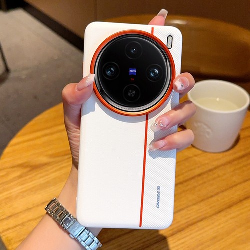 For ViVO X100s Pro, Phone Case Luxury Fashion Hybrid Armor Leather Shell Cover - 第 19/19 張圖片