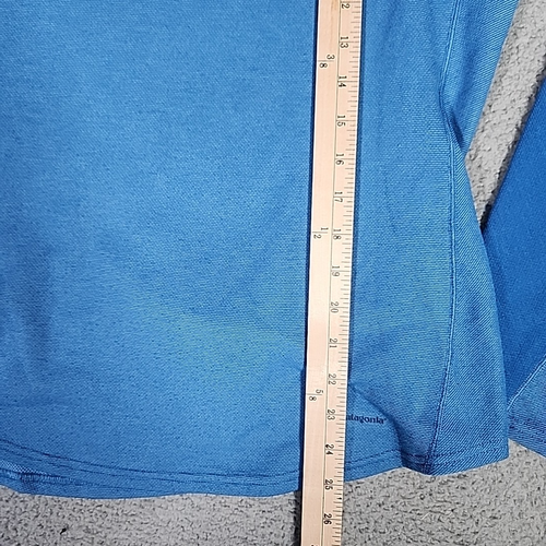 Patagonia Capilene Womens L Blue Midweight Crew Long Sleeve Base Layer  Top - Bild 8 von 11