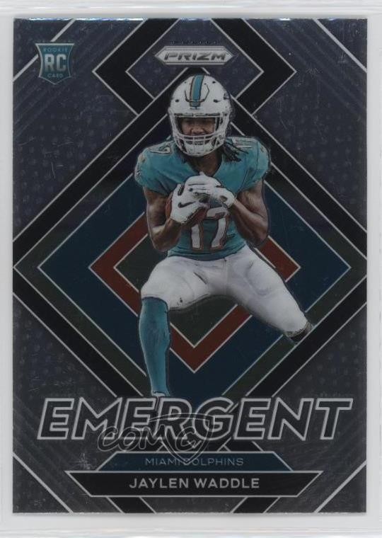 2021 Panini Prizm Emergent Jaylen Waddle #E-8 00jz