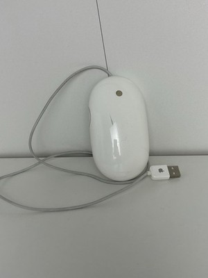 Apple | Mighty Mouse | A1152 | Scrollball-Maus | Weiß | Kabelgebunden | Gut