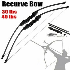 51" 30/40 lbs Archery Takedown Recurve Bow Hunting Right Hand Bow Shoot Hunting