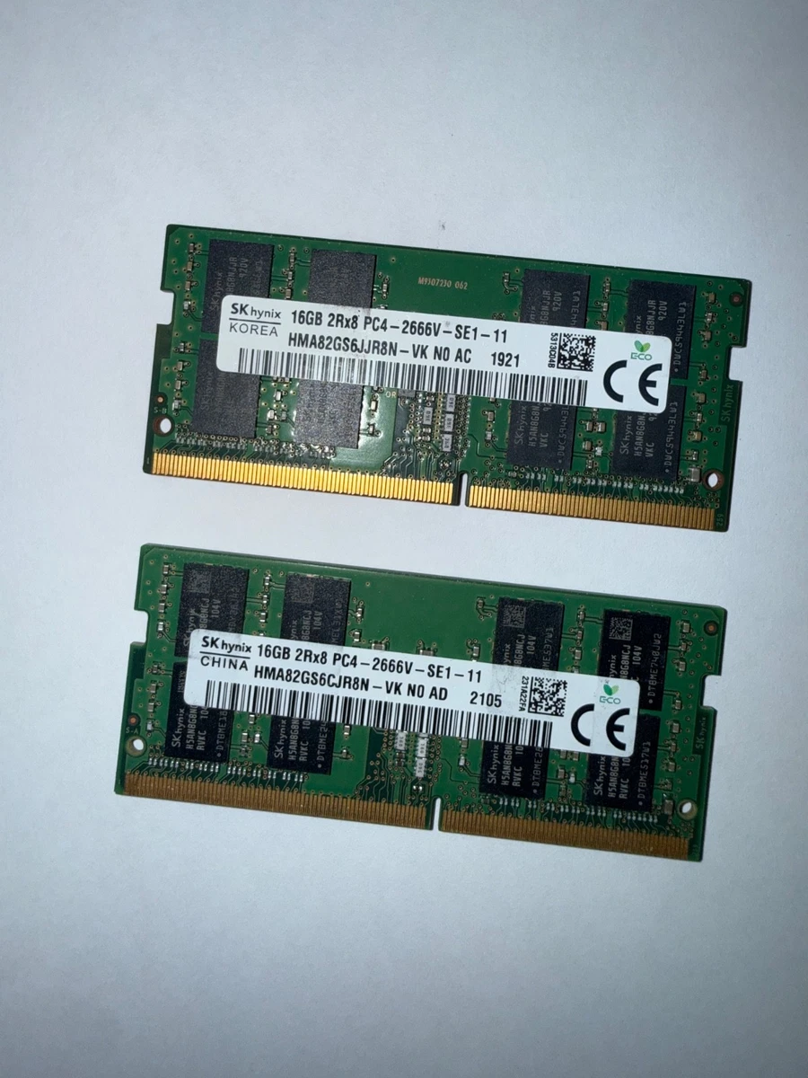 PC4-21300 (DDR4-2666) Bus Speed SO-DIMM Computer Memory (RAM) 16