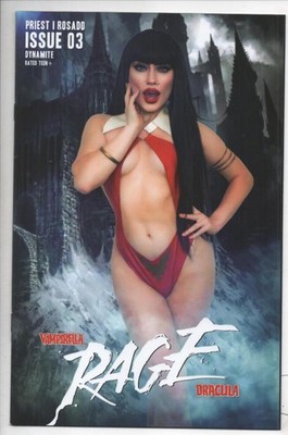 VAMPIRELLA DRACULA RAGE #3 E, NM, Femme, Vampire, CosPlay Variant, 2023