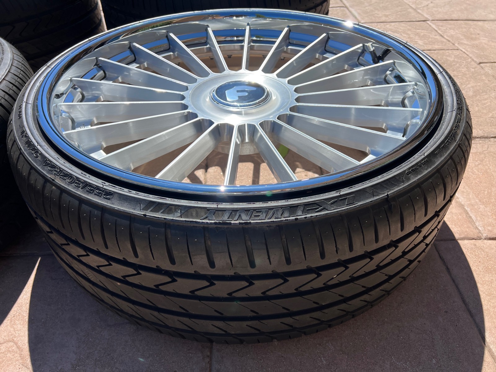 24" Forgiato TEC 3.1  wheels with tires - Rolls Royce Ghost Dawn Wraith