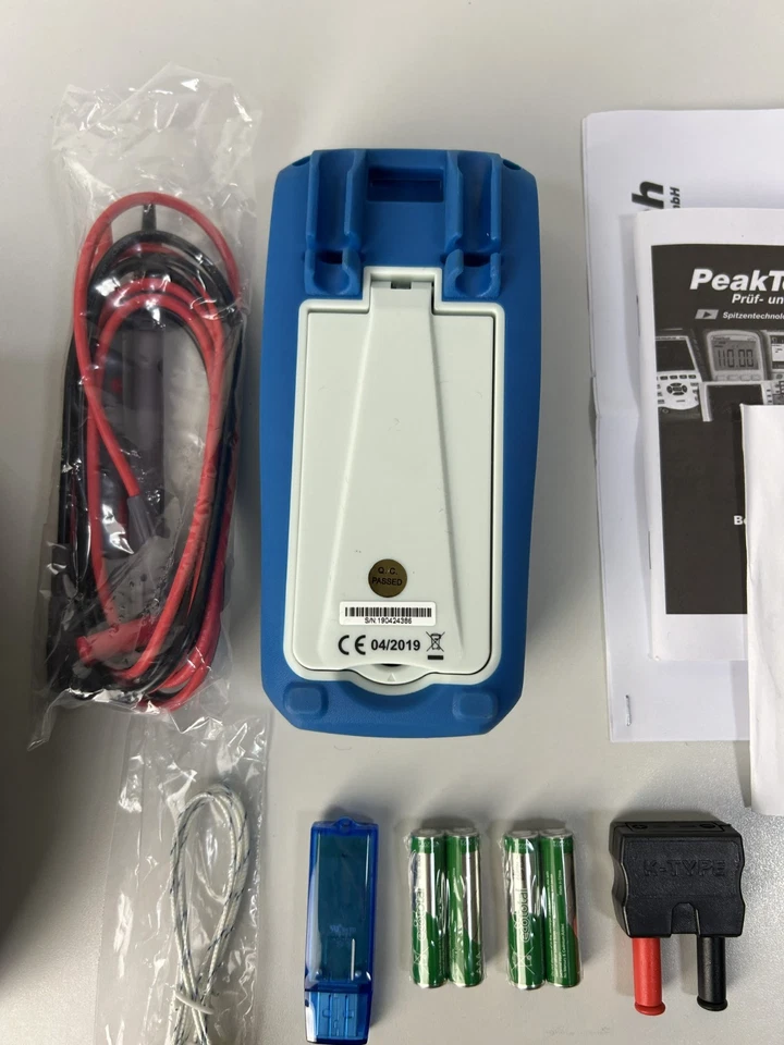 PeakTech 3442, TRMS Multimeter digital Bluetooth, 60.000 Counts , neu - Bild 4 von 4