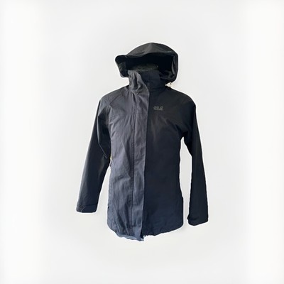 Jack Wolfskin 3in1 System Regular Damen Jacke Gr. S / 36-38 Schwarz Outdoor