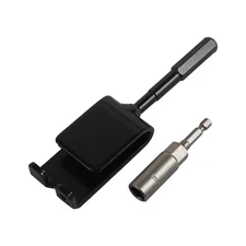 Ice Anchor Drill Adapter with Sleeve, Quickly Screw Nails Ice Shanty Anchors