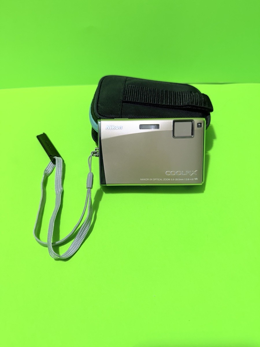 Nikon COOLPIX S60 Gold 10.0MP Compact Digital Camera FROM VIETNAM