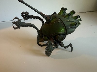 Warmachine: KRAKEN CRYX DARK HOST COLOSSAL WARJACK PAINTED!