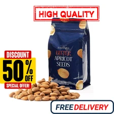 Organic Bitter Raw Apricot Kernel Premium Seeds 14.5 oz Gluten Free Vegan USDA