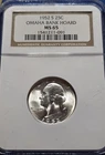 A 1952-S Washington 25¢ Quarter NGC MS 65 Omaha Bank Hoard