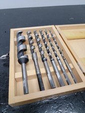 6pc 9 IRWIN WOOD AUGER INDUSTRIAL DRILL BIT S...