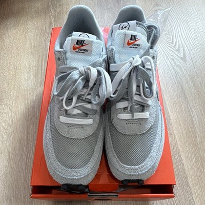 Nike LDWaffle x sacai x Fragment Light Smoke Grey/White-Black size 9.5