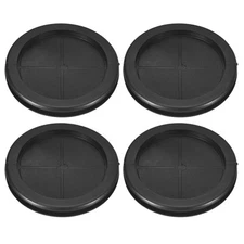4Pcs Double Sided Rubber Grommets 3-4/8" (90mm) Drill Hole 3-1/4" (80mm) ID