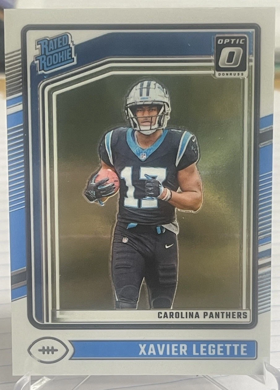 2024 Donruss Optic Xavier Legette Rated Rookie Carolina Panthers #299
