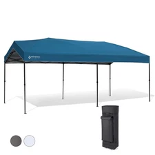 ARROWHEAD OUTDOOR 10’x20’ Pop-Up Canopy Easy: KGS0391U - Blue
