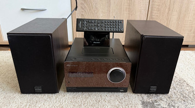 Pioneer X-CM31-T Mini CD Receiver iPod Dock, FM/AM, AUX, USB + Fernbedienung