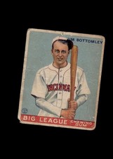 1933 Goudey Big League Chewing Gum R319 #44 Jim Bottomley - Poor